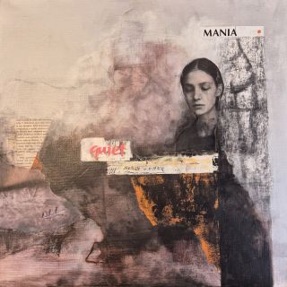 🖤 Tichá mánie Na venek klid. Uvnitř napětí, které se nedá zastavit. Ticho, co křičí. . . . #monimej #monimejart #memoismus...